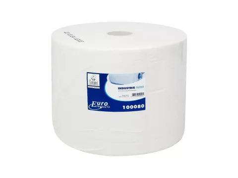 Euro Poetspapier 100080 cellulose 2-laags Wit