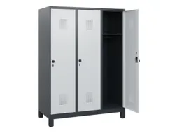 schoollocker,HxBxD 1630x1200x500mm,3vak,vak B 400mm,draaigrendel