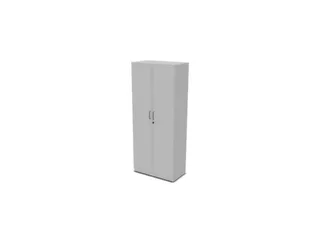 kantoorkast,HxBxD 1895x800x445mm,MP-lichtgrijs - 1