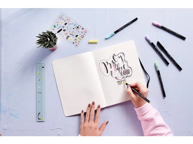 Fineliner edding 1200 fijn assorti set à 8+2 gratis