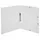 Ringmap Elast. glans karton 2R 15mm wit