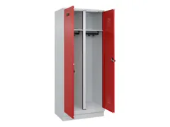 locker voor scheiding van kleding,HxBxD 1950x800x500mm,2vak