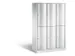 armoire multicases,corps RAL7035,face avant RAL7035