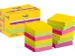 Memoblok Post-it 622 Super Sticky 47,6x47,6mm Carnival 12 stuks