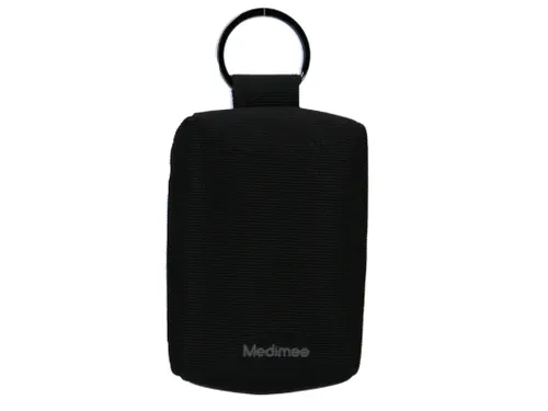 Medicijntas Reisetui Medimee Sleutelhanger zwart 1x7x11cm