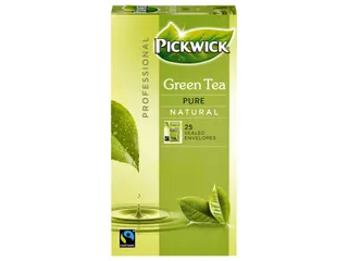 Groene Thee Pickwick Fair Trade green pure 25x1.5gr - 1