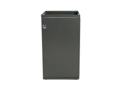 Modulaire Afvalbak met Deur en Zakhouder 85 liter Donkergrijs