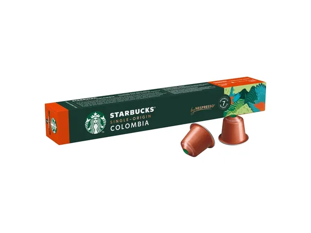Capsule café Starbucks Colombia 10 pièces
