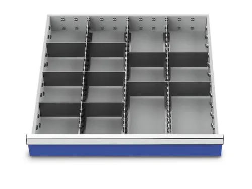 Lade-Indelingsset,V. Werkbank,10Lengteverdeler/3Scheidingsplaten
