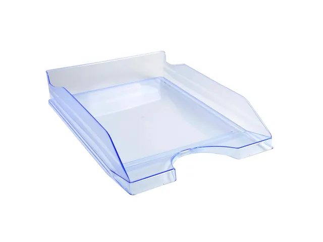 Corbeille à courrier Ecotray Linicolor - Bleu glacé