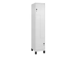 Z-garderobekast,HxBxD 1950x400x500mm,vak B 200/400mm,draaigrendel
