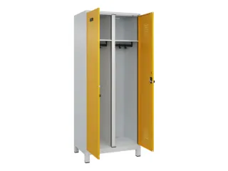 locker voor scheiding van kleding,HxBxD 1950x800x500mm,2vak - 1