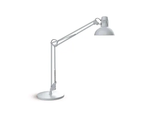 Bureaulamp LED MAULstudy Voet incl E27 lamp Zilver