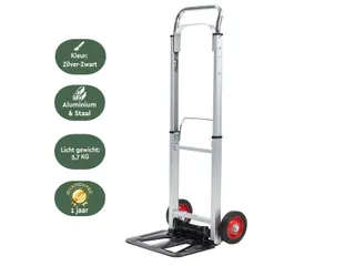 Steekwagen BRASQ stalen plateau 90 kg - 4