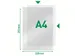Insteekmap L-Model Leitz 4100 A4 Pvc 0.15mm Transparant Helder