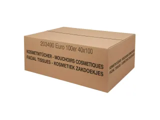 Facial Tissues 2-laags Cellulose Doos 40x100 Stuks - 3