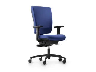 Bureaustoel,Synchroonmech.,Zitting Stof Groen - 1