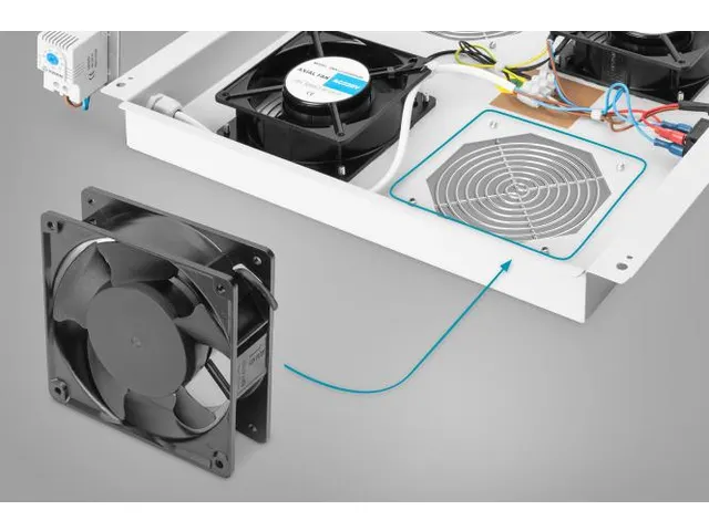 Vervangende ventilator voor ventilatorunits 138 m³/h luchtcirculatie