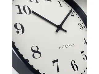 Wandklok NeXtime Dickens 30 cm wit - 5