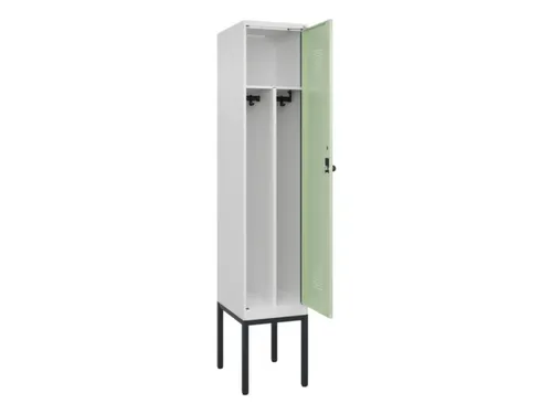 locker voor scheiding van kleding,HxBxD 2120x400x500mm,1vak
