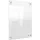 Premium Plus verplaatsbaar acryl informatiebord, wandgemonteerd, ft A4