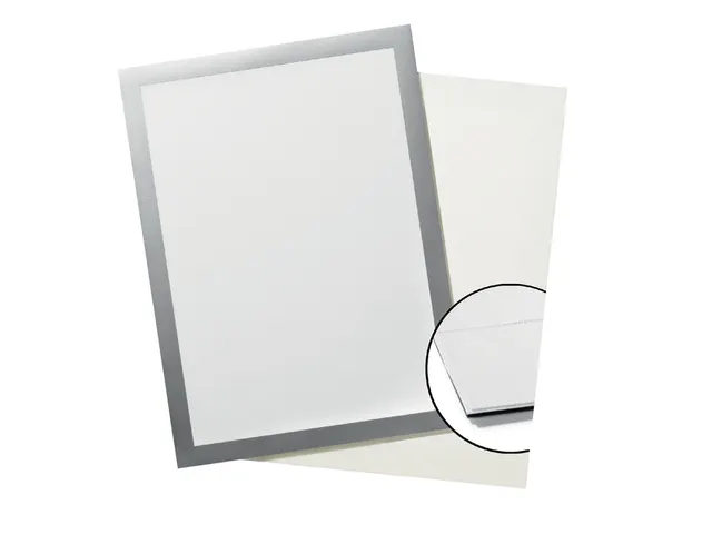 Zichtframe Duraframe Grip A4 grijs