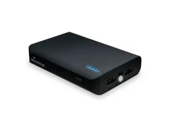 MR752 Powerbank 8.800mAh met LED-zaklamp 2x USB-A Zwart