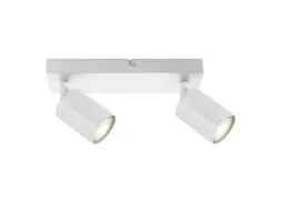 Plafondspot Integral Siena 2 spot IP20 GU10 wit