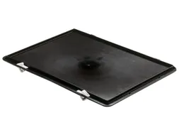 Sluitdeksel Voor Euronorm-stapelbak 120x400x300mm Zwart