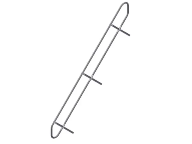 Leuning,V. Bordestrap,45° Helling,V. 5Treden