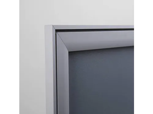 Design Kliklijst Compasso A0 Rechte Hoeken 37mm Zilver