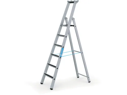 veiligheidsladder,eenzijdig,6treden m. R13-laag,stand H 1,59m