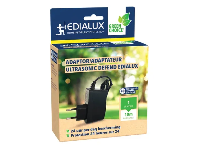 Netadapter 230V, voeding voor ultrasone dierenverjagers