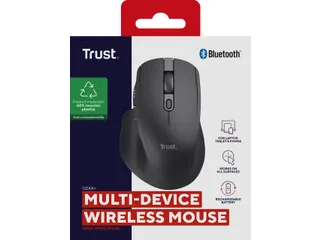 Muis Trust OZAA+ MULTI-CONNECT draadloos 24820 - 4