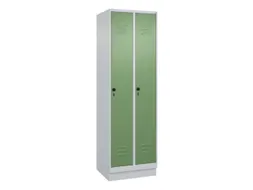 locker voor scheiding van kleding,HxBxD 1950x600x500mm,2vak