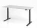 Bureau assis-debout électrique 640-1290x1800x800mm gris/graphite
