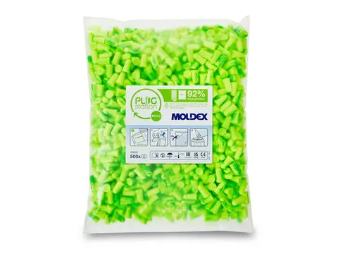 Bouchon d'oreilles Moldex Pura-Fit SNR 36db sachet 500 paires