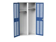 universele kast,HxBxD 2000x1050x550mm,2xStalen bodem,scheidingswand