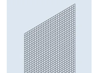 achterwand,v. inhaakstelling,HxB 3000x1300mm,verzinkt,rooster - 2