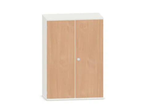 kantoorkast,HxBxD 1150x800x430mm,decor romp wit,decor front beuken