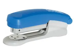 Nietmachine kunststof voor nietjes nr. 24/6, 26/6 25 vel 55mm blauw