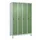 locker voor scheiding van kleding,HxBxD 1950x1200x500mm,4vak