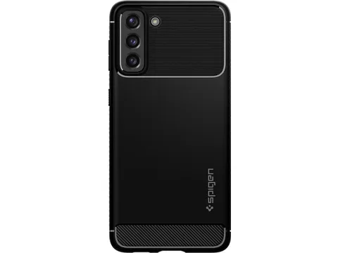 Spigen Rugged Armor hoesje voor Samsung Galaxy S21 Zwart