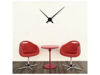 Wandklok NeXtime dia. 70cm zwart 'Hands' - 9