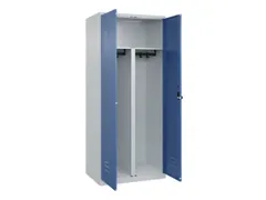 PBM-locker,HxBxD 1850x800x500mm,2vak,vak B 400mm,draaigrendel