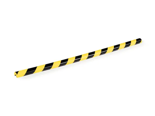 Hoekbeschermingsprofiel 25mm x 1m C25R magnetisch geel/zwart