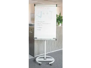 Verrijdbare flipover MAULsolid flip2use ronde voet - 3