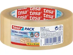 Tesapack Ultra Strong Pvc Verpakkingstape 66mx38mm Transparant