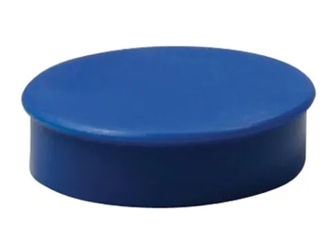 Magneten Diameter Van 20 Mm, Blauw, Blister Van 8