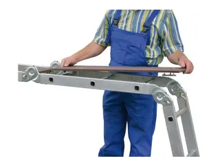 multifunctionele vouwladder,4x3,sporten,balk L 3,55m,aluminium - 6
